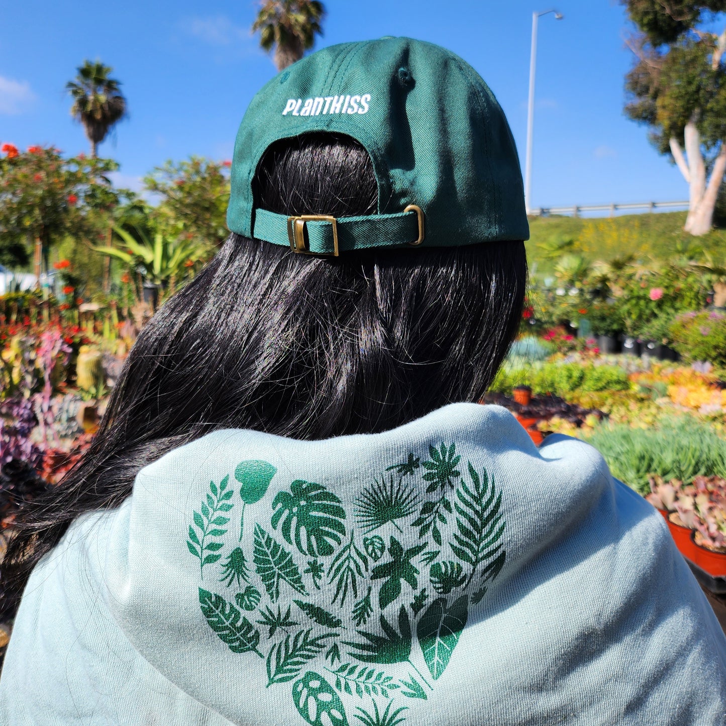 Plant Heart Crop Fleece